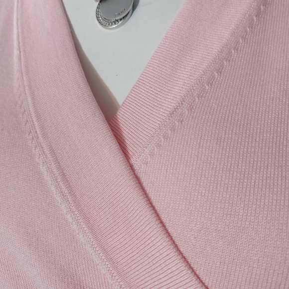 Talbots Petites Silk Blend Lightweight Sweater Top - Picture 4 of 8